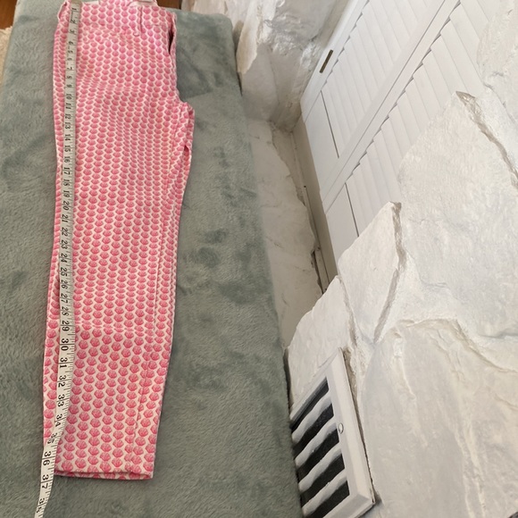 Vinyard Vines martha vinyards Nantucket Ankle Jean cotton & spandex pink &white - Picture 14 of 16